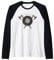 Viking Ragnar - Ragnar Lothbrok - Viking Axes Raglan Baseball Tee
