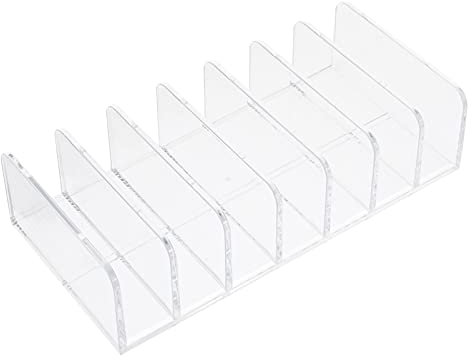Lurrose Acryl-Lidschatten-Paletten-Organizer, Make-up-Aufbewahrung, Kosmetik-Organizer, Fach-Organizer für Badezimmer-Arbeitsplatte