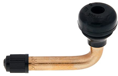 levando Reifen Ventil abgewinkelt PVR71-2 Stück - Ventiladapter mit Winkel 90 Grad, Reifenventilverlängerung für Auto, Motorrad, Roller oder Fahrrad, Universal Winkelventil für alle Reifen