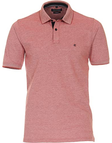 CASAMODA Polo-Shirt Uni Dunkelorange 3XL