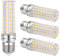 LED Maiskolben E27 12W, 220-240V, 1200LM Neutralweiß 4000K, Nicht Dimmbar, Ersetzt 100W Glühbirnen, E27 Kleine Edison LED Maiskolben für Tischlampe/Wandlampe/Kronleuchter/Stehlampe, 4 Stück