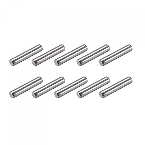 sourcing map Spille per tasselli (2 x 10 mm), 25 pezzi, in acciaio inox 304 per mensole con elementi di fissaggio, per dispositivi metallici, installazione di mobili, industriali, fai da te