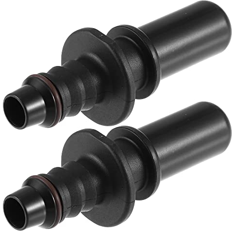 QUARKZMAN 2 Stück Kraftstoffleitung Verbinder Schnellverschluss 12,61mm ID8 Schnellverbinder, für Auto, Gas, Kraftstoffleitung, Schlauch