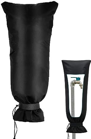 Imtrub Givre pour Robinet D'extérieur, Housse Protection pour Robinet Extérieur, Couvercle Antigel pour Robinet, Housses Robinet pour Hiver Jardin Anti-Gel Neige Pluie Givre Froid