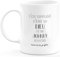 quotedazur - Mug Compliqué D'Être Un Dieu Et Un Johnny Mais Ça Va Je Gère - Cadeau Humour Prénom - Idée Cadeau Famille Saint Valentin - Tasse Prénom Johnny