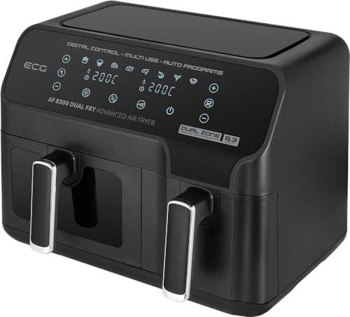 ECG AF 8300 Dual Fry, 8,3 l, 2 700W