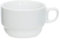 aro Kaffeebecher, Porzellan, 330 ml, weiß, Tasse für Kaffee, Milch, Tee & Kakao, Coffee Mug (200 ml)