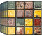 BoloShine Autocollant Mural 30 Pièces, Imperméable Mosaique Stickers Carrelage Adhesif Mural Salle de Bain Muraux Adhesive pour Cuisine, DIY Stick Tile Carreaux Decoratif Papier(10X10CM) (Jaune)