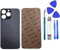 Dakexiong Hinteres Glas Ersatz für iPhone 13 Pro hinteres Glas mit Reparatur-Werkzeug-Kit und Reparatur-Kit(Graphit)