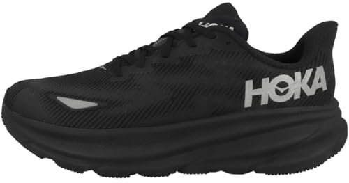 HOKA One One 1141470F-BBLC Clifton 9 GTX Black/Black Men's Scarpe Taglia US 10