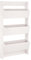 vidaXL Jardinera de Pared 3 Niveles Madera Pino Blanco 60x18,5x110 cm
