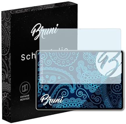 Bruni Película Protectora compatible con Huawei MatePad 12 X Protector Película, claro Lámina Protectora (2X)