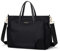 GOLF SUPAGS 15.6 Zoll Laptop Umhängetasche, Computer Tragetasche für Damen, Stilvolle Handtasche für Arbeit und Reisen (Schwarz)