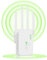 WiFi Repetidor WiFi señal Extensor, WiFi señal Amplificador with 4 Antennas, Remote WiFi Repeater with WPS to Improve WiFi Coverage, Suitable for Offices and Homes (Blanco)