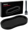 BINHAI Black Salt and Pepper Mill Tray, Pepper Grinder Wood Rest, Work Surface and Dining Table Protector (Pepper Mill not Included)