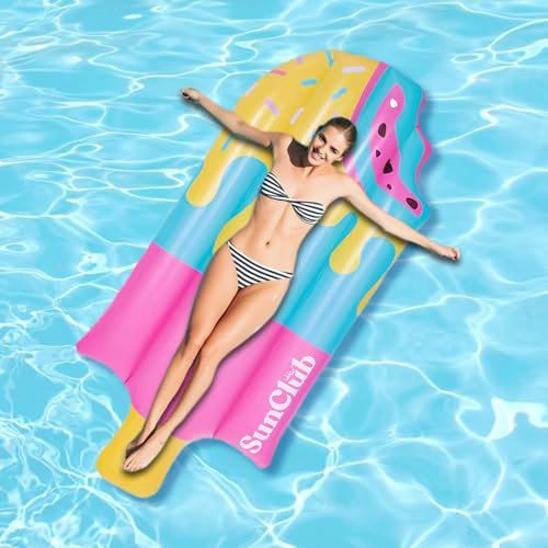 ACTOYS Colchoneta Piscina Adultos, Flotadores Piscina, 69 Pulgadas, Flotador Piscina, Colchoneta Piscina, Hinchables para Piscina, Colchon Piscina Hinchable, para Adultos y Niños (Paleta)