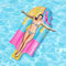 ACTOYS Matelas Piscine, Matelas Gonflable Piscine, 69 po, Bouee Piscine, Matelas Gonflable Piscine, Matelas Piscine Popsicle, Bouées et Matelas Gonflables, Jeux Piscine (Glace)