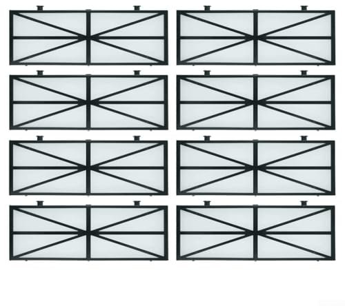 9991407 R4 Filtro de repuesto para modelos de robot de piscina Dolphin M400 M500 soporta limpieza efectiva de piscinas y prolonga la vida útil del equipo (8 piezas)