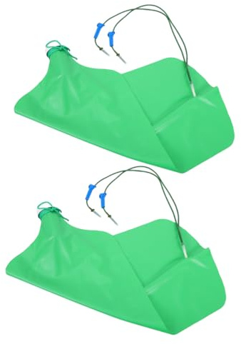 TOYANDONA 2 Stück Tropfbewässerungsbeutel Für Bäume Mit 15l Fassungsvermögen Verstellbares Doppelrohrsystem Langlebiges Eva Material Langsame Wassergabe Für Gartenpflanzen Und Frisch Gepflanzte Bäume