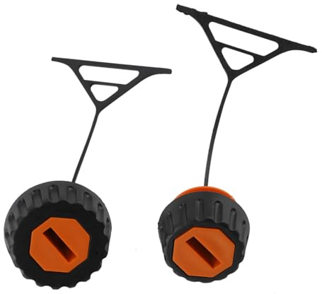 Aumotop Replacement Fuel Cap 2pcs Mini Oil Filler Cap for Chainsaw Parts Suitable for/Aquaculture Equipment Accessories