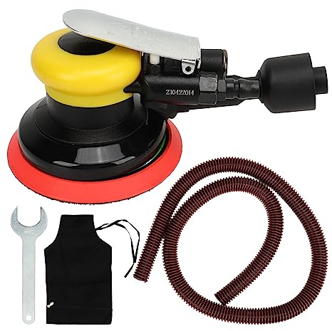 13000 U/min pneumatische Schleifmaschine, Schleifmaschine, Polierer, 12,7 cm, Luftschleifmaschine, hohe Geschwindigkeit, effizient für Auto, Möbel, Hardware, Elektronik,