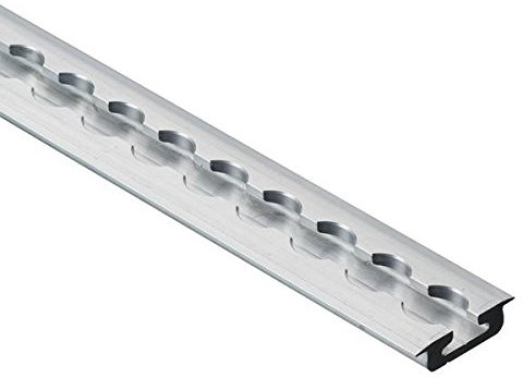 kuriershop Airlineschiene, Einlassprofil/Eckprofil Premium Light, Länge 1 m Ladungssicherung Bodenprofil