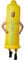 dressforfun 302362 - Aufblasbares Unisex Kostüm Kondom, Anzug mit Aufschrift „Mister Safety“