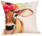 FeiliandaJJ Kissenbezug Kissenhülle Kopfkissenbezug Tiere Ölgemälde Kuh Drucken Super Weich Home Dekoration Pillowcase Sofakissen für Wohnzimmer Sofa Bed,45x45cm (A)