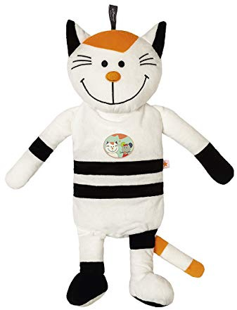 Fashy Wärmflasche mit Bezug Kater Karlo und Smart Code, 65223