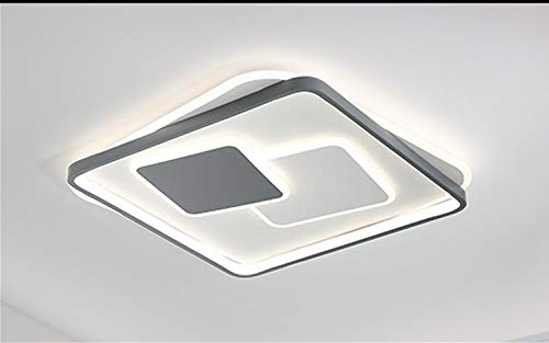NEU Euroton 9643-FX 50x52 cm, H 5,5 cm LED Deckenleuchte Lichtfarbe/Helligkeit einsetllbar (9643-FX 50x52 cm, H 5,5 cm)