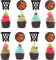 Seyal® Cupcake-Topper mit Basketball