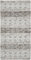 -LUXOR- living Aalborg Wollteppich - Ideal für Wohnzimmer im Boho Style oder als Teppich Esszimmer im Skandinavischen Stil - Grau-Braun 70 x 140 cm