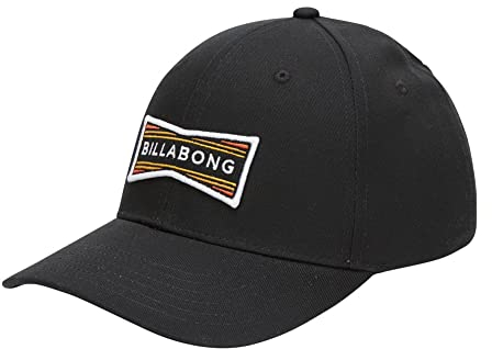 Billabong Walled Snapback Gorra para hombre, Negro -, talla nica