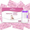 Tests Grossesse Détection Précoce Bandelettes: Tests HCG Easy@Home 20HCG 10mIU/mL Résultats Précis avec Application Française Intelligente Premom (iOS et Android) Suivi de Fertilité