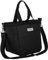 anndora Umhängetasche Damen Schultertasche schwarz