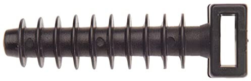 WOLFPACK LINEA PROFESIONAL 13050360 Taco FIJ. Brida Nylon 8MM NEG.(Bo.100u), Multicolor