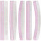 Firschoie Lot de 15 Limes à Ongles Professionnelles, 180/240 Grit Lime à Ongles Double Face Manucure Gel, Lime à Ongles Lavable et Réutilisable, pour les salons de manucure et à la maison