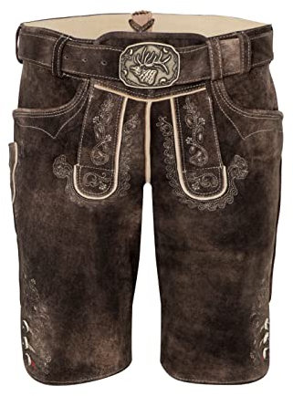 Spieth & Wensky Herren Lederhose Alex 45cm