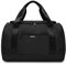 ECOHUB 20L Handgepäck Tasche, für Ryanair handgepäck 40x20x25, Faltbare Reisetasche Handgepäck Flugzeug, Wasserabweisend Sporttasche Klein, Weekender Tasche Herren Damen(Schwarz)