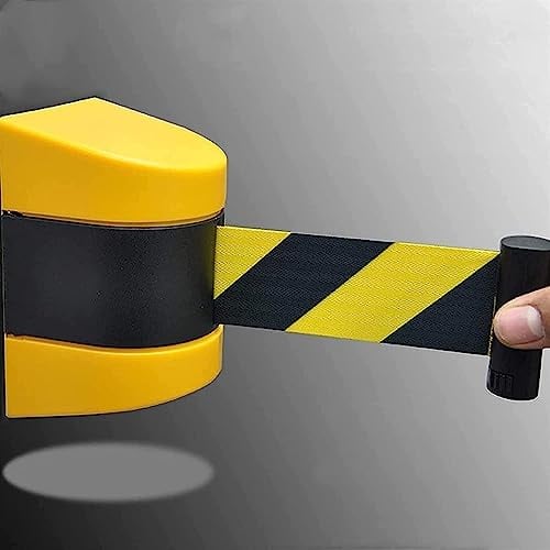 OUdini Einziehbare Gürtelbarriere Zur Wandmontage, Einziehbare Sicherheitsisolationsgürtel-Massenkontrollbarriere Für Flughäfen, Banken/10M