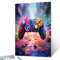 Walarky Buntes Gemälde von Game Controller für Erwachsene Anfänger, Graffiti-Kunstbild, Geschenk, Ölgemälde-Kits auf Leinwand mit Pinseln, Acrylpigment, digitales Zuhause, Wanddekoration, 40, 6 x