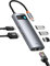 Baseus 6 in 1 USB C Hub Adapter mit 4K HDMI, Gigabit Ethernet, 100W PD USB C, 3 USB A 3.0, USB Docking Station für Laptop MacBook Pro/Air, Surface Pro, iPad Pro, Dell, Steam Deck, Samsung