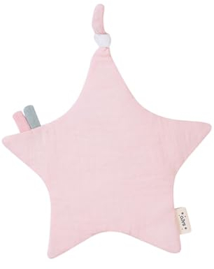 Saro 31664 Schmustuch Kuscheltuch Schnullertuch Stern rosa