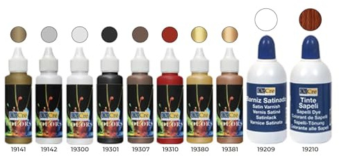 Occre Ref. 90527 - Montañés Acrylfarben - 8 x 30 ml + 2 x 100 ml