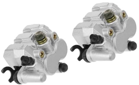 SOLUSTRE 2stücke Front Brake Caliper Für Motorräder Hochwertige Bauweise Einfache Installation Kompatibel Mit Vielen Modellen Optimierte Bremsleistung Für Sicheres