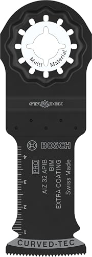 Bosch 1 foglio PRO Multi Material AIZ 32 APIB per utensili multifunzione (per legno con chiodi, metallo sandwich, larghezza 32 mm, accessorio professionale)
