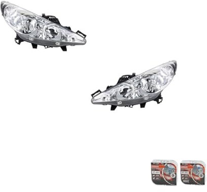 Johns, Scheinwerfer + Nightbreaker passend für Peugeot 207 02/2006-Set L R