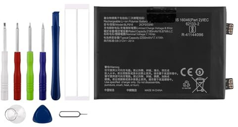 Vvsialeek Nuevo Batería de repuesto BLP919 compatible para Real-me GT Neo 3 con kit de herramientas gratuito