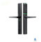 Essential Wellness Smart Door Lock, 7-in-1 Access Methods, Fingerprint and PIN Code, Aluminium, Black