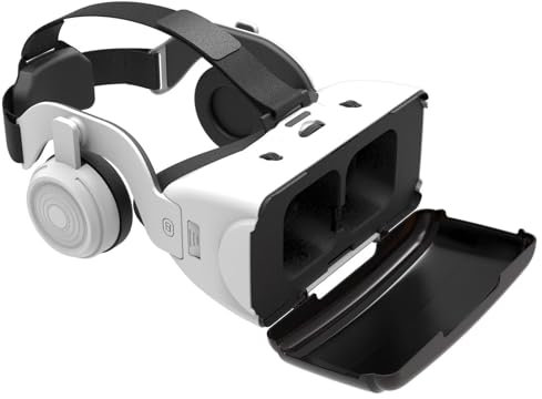 Kustimantu 3D VR -Brille, Virtual Reality Headset - Virtual Reality 3D -Schutzbrille verstellbar mit HD -Objektiven,VR-Brille Anti-Blau-Licht für immersive Erfahrung